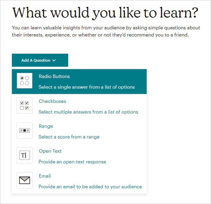 Mailchimp Email Umfrage Zufriedenheit Mailchimp Email Umfrage Zufriedenheit
