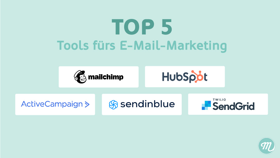 Top 5 Tools für E-Mail Marketing